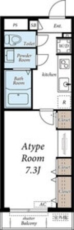 グレイス大塚・帝京大学の物件間取画像